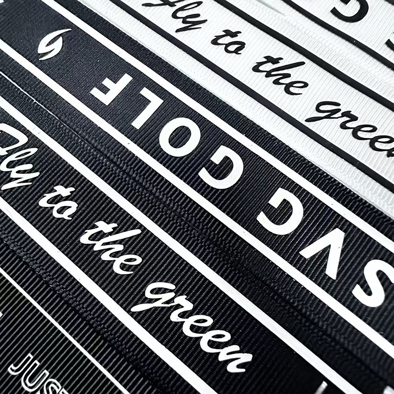 Silicone Direct Typographia in Webbing