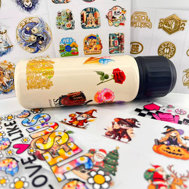 UV Crystal Label — Premium 3D Transfer Label · Novum Standard in Brand Decoration